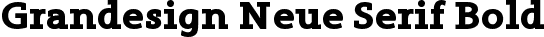 Grandesign Neue Serif